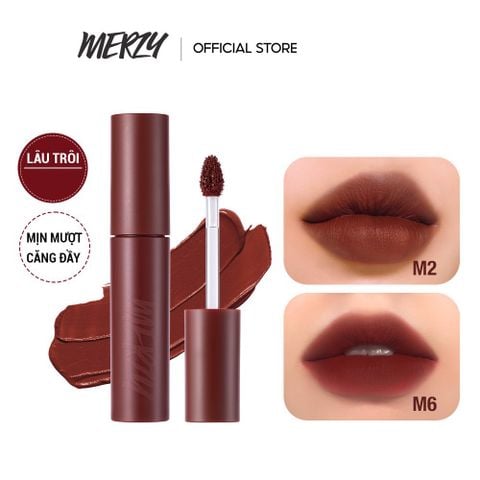 Son Kem Lì, Siêu Mịn Môi Merzy Bite The Beat Mellow Tint 4g