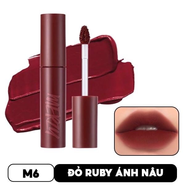 Son Kem Lì, Siêu Mịn Môi Merzy Bite The Beat Mellow Tint 4g