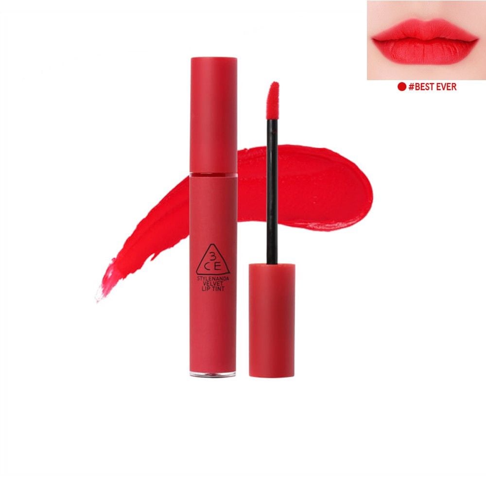 Son Kem 3CE Velvet Lip Tint Mướt Mịn, Lên Màu Chuẩn 4g