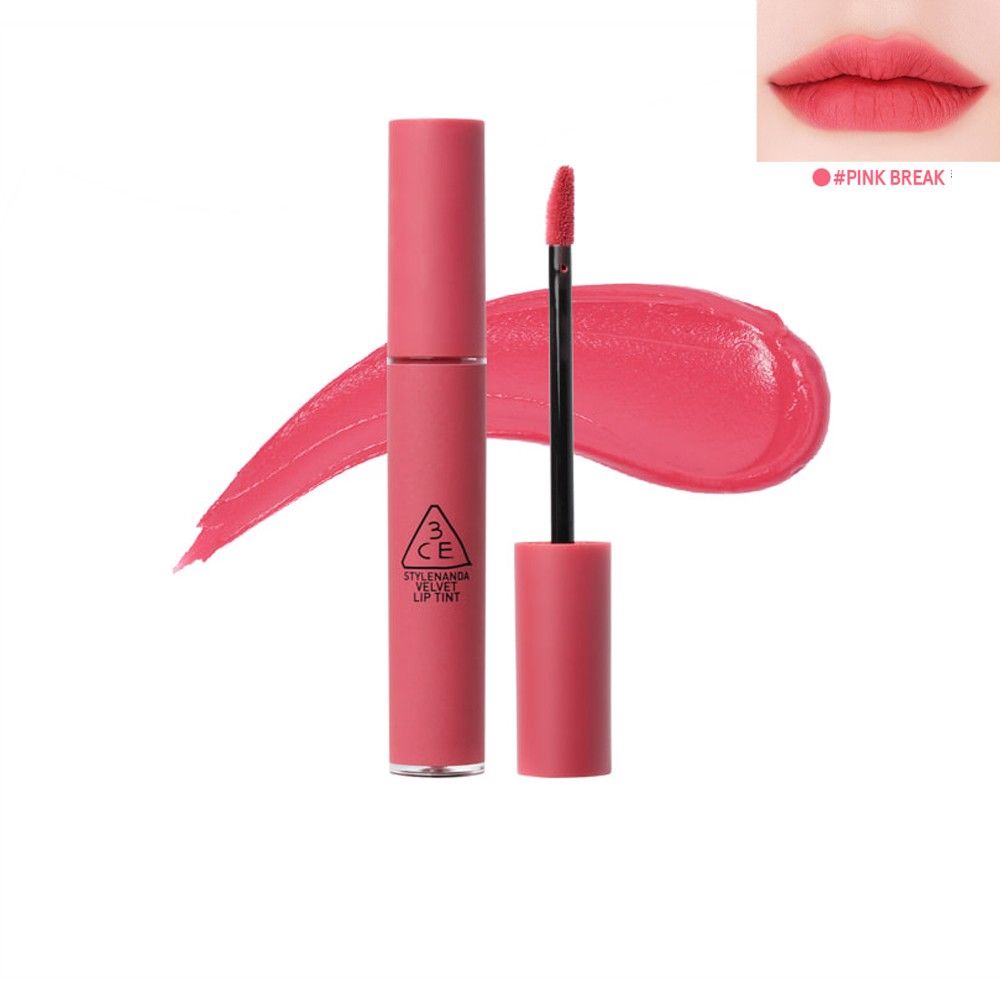 Son Kem 3CE Velvet Lip Tint Mướt Mịn, Lên Màu Chuẩn 4g