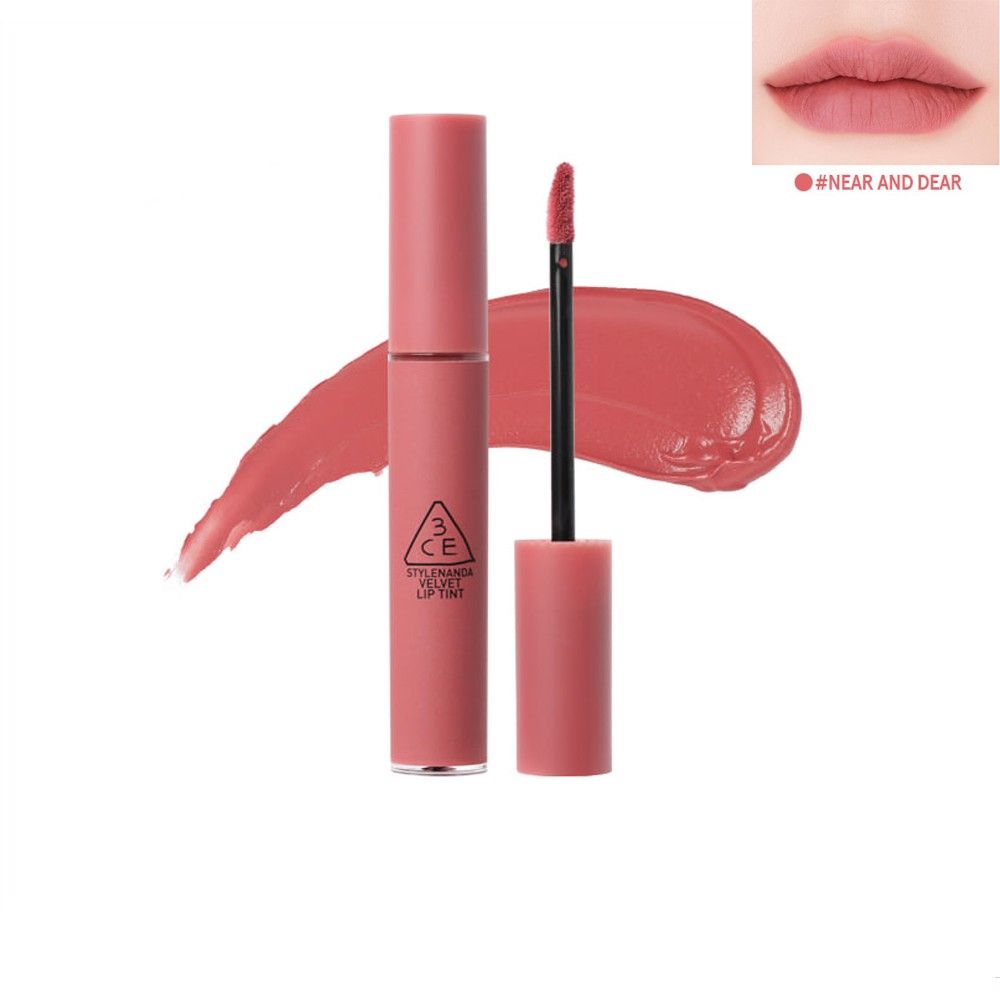 Son Kem 3CE Velvet Lip Tint Mướt Mịn, Lên Màu Chuẩn 4g