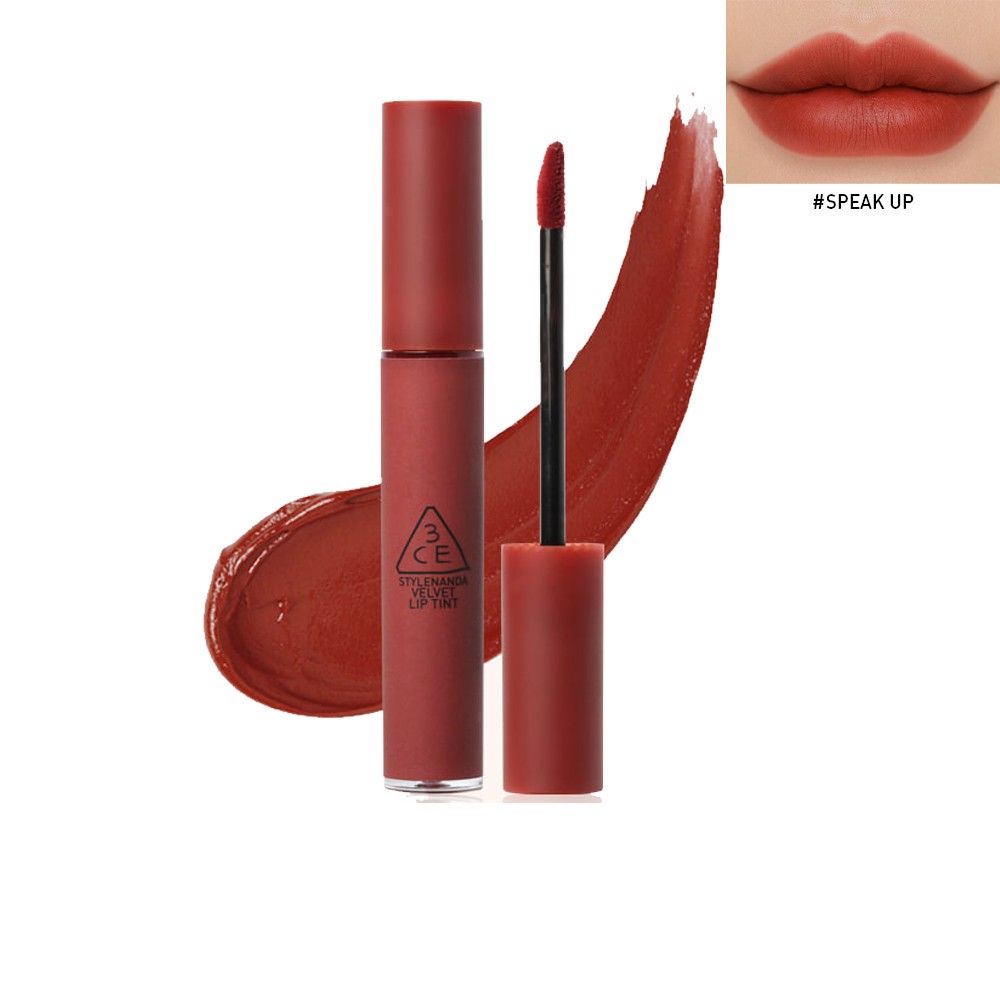 Son Kem 3CE Velvet Lip Tint Mướt Mịn, Lên Màu Chuẩn 4g