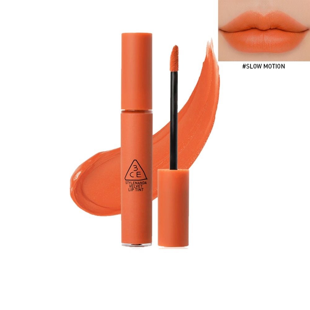 Son Kem 3CE Velvet Lip Tint Mướt Mịn, Lên Màu Chuẩn 4g