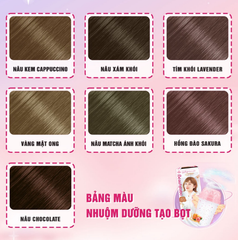 Kem nhuộm tóc tạo bọt Beauty Labo 125ml nội địa Nhật