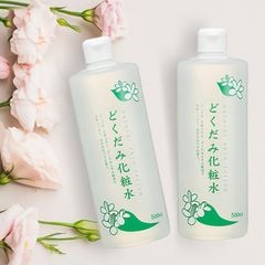 Nước hoa hồng lotion toner diếp cá Dokudami ngăn ngừa mụn 500ml