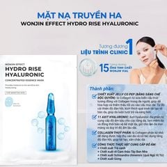 Mặt Nạ Wonjin Cấp Ẩm, Làm Dịu, Cung Cấp Collagen 27g/ 30g