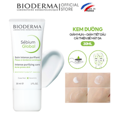 Kem Dưỡng Bioderma Sebium - Sản phẩm chăm sóc da dầu và mụn