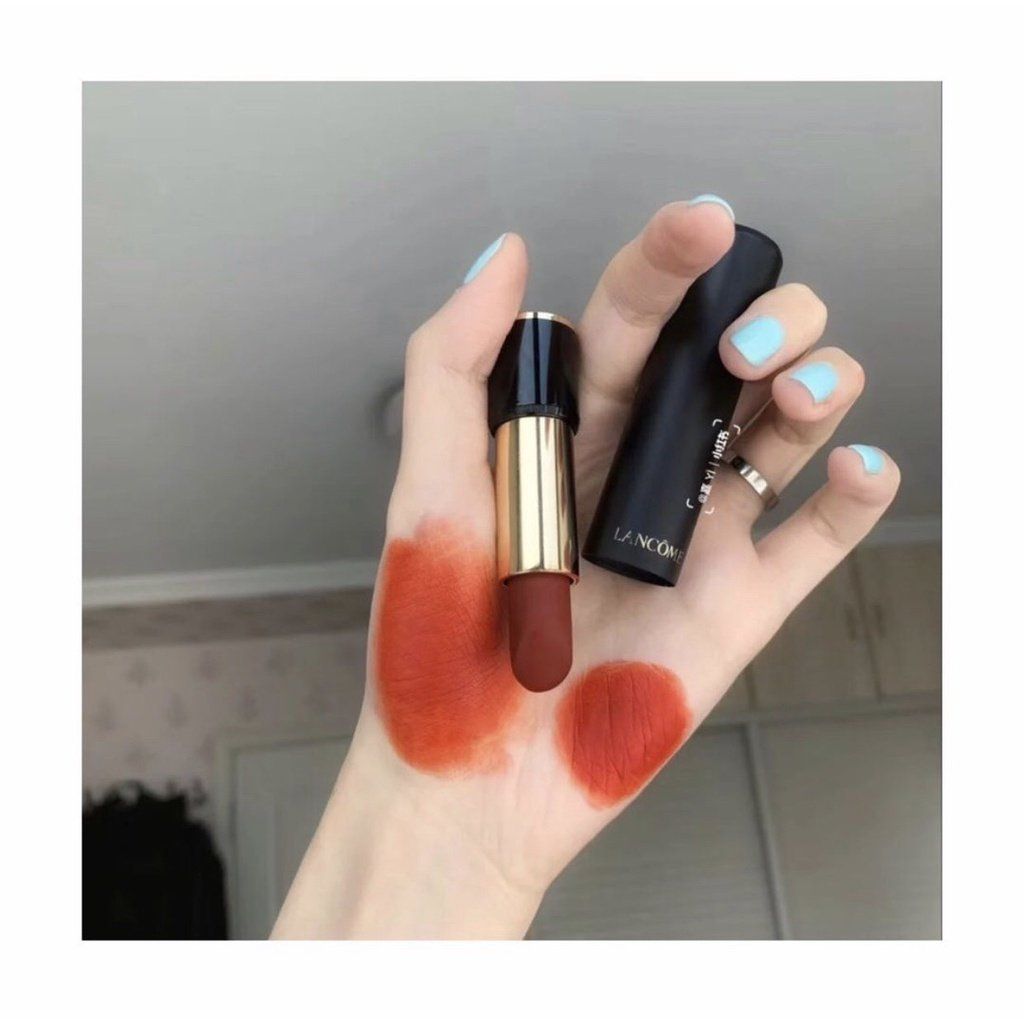 Son Lancome 196 Orange Sanguine Cam Cháy