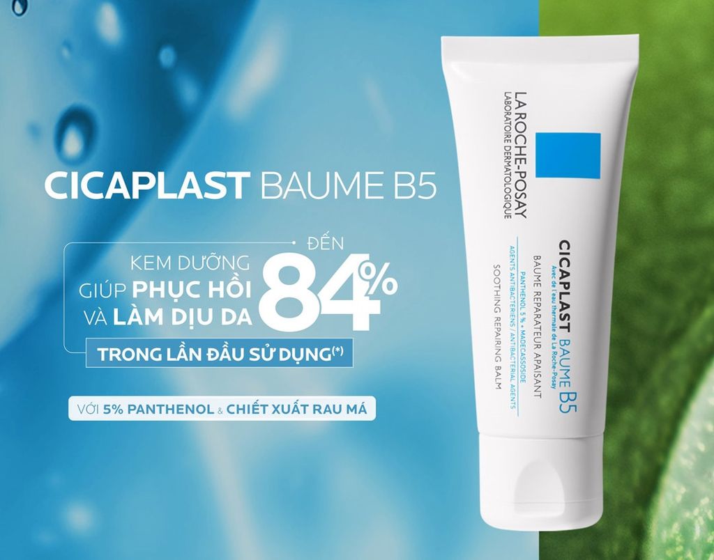 Kem Dưỡng Giúp Phục Hồi Và Làm Dịu Da La RochePosay Cicaplast B5 40ml