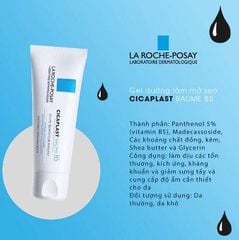 Kem Dưỡng Giúp Phục Hồi Và Làm Dịu Da La RochePosay Cicaplast B5 40ml