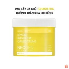 Toner Pad Tẩy Da Chết Neogen Dermalogy BHA, Cica, AHA, Niacinamide Dưỡng Ẩm Da, Se Khít Lỗ Chân Lông