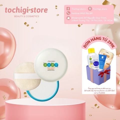 Phấn phủ Shiseido Baby Power Nhật Bản