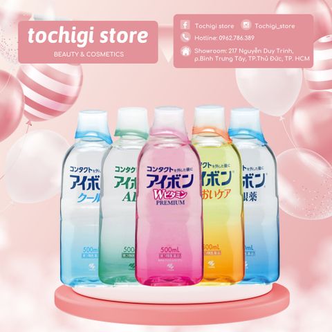 Nước rửa mắt Eyebon W Vitamin Kobayashi Nhật Bản 500ml