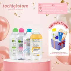 Nước tẩy trang Garnier Micellar Water làm sạch và tẩy trang cho mọi loại da