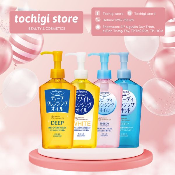 Dầu tẩy trang Kose Softymo Cleansing Nhật Bản