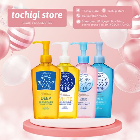 Dầu tẩy trang Kose Softymo Cleansing Nhật Bản