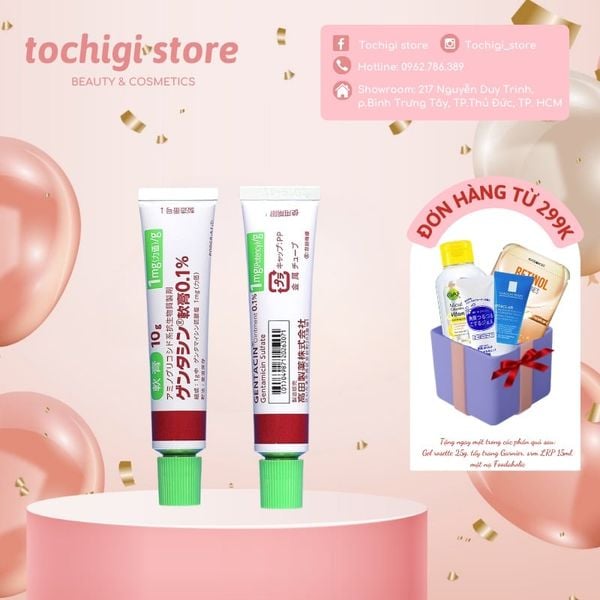 Kem ngừa sẹo Gentacin Nhật Bản