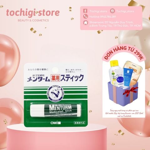 Son dưỡng môi Omi Menturm
