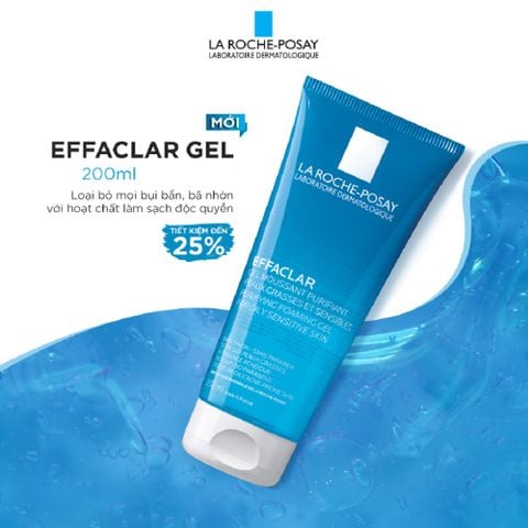 Gel Rửa Mặt Tạo Bọt Cho Da Dầu Nhạy Cảm La Roche Posay