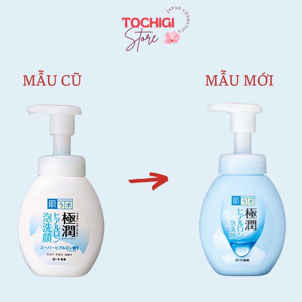 Sữa rửa mặt tạo bọt Hada Labo Nhật Bản