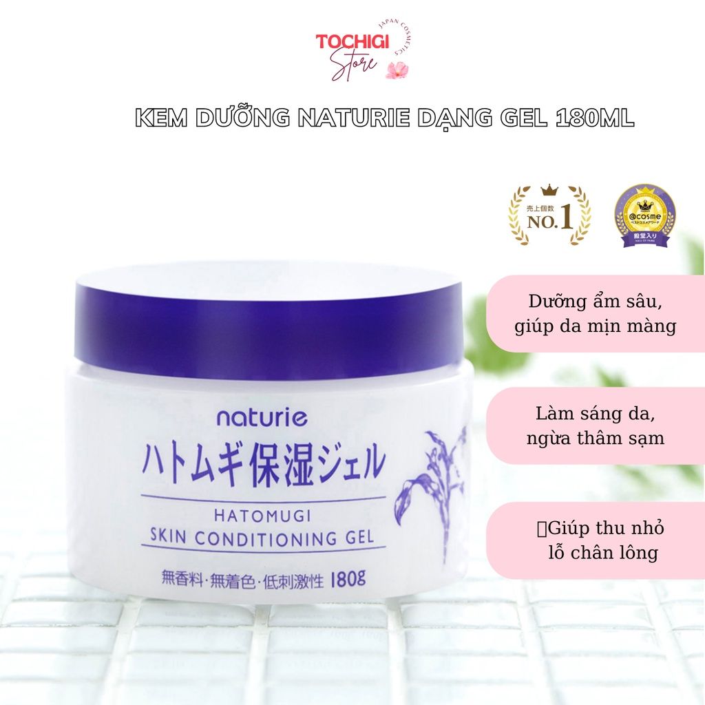 Kem dưỡng ẩm trẻ hoá da Naturie Skin Conditioning Nhật Bản