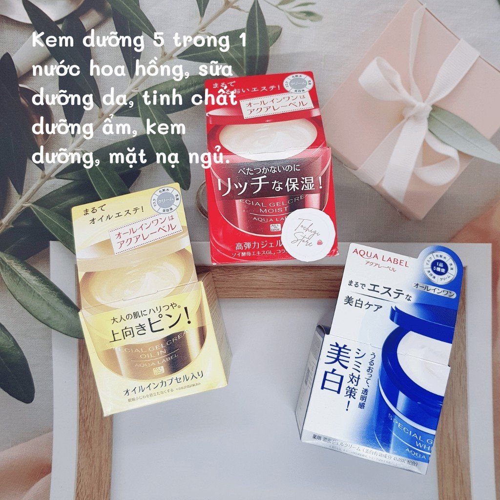 Kem dưỡng da 5 trong 1 Shiseido Aqualabel Special Gel Cream