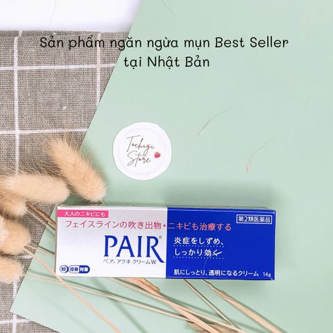 Kem ngừa mụn Pair Acne W Cream Nhật Bản