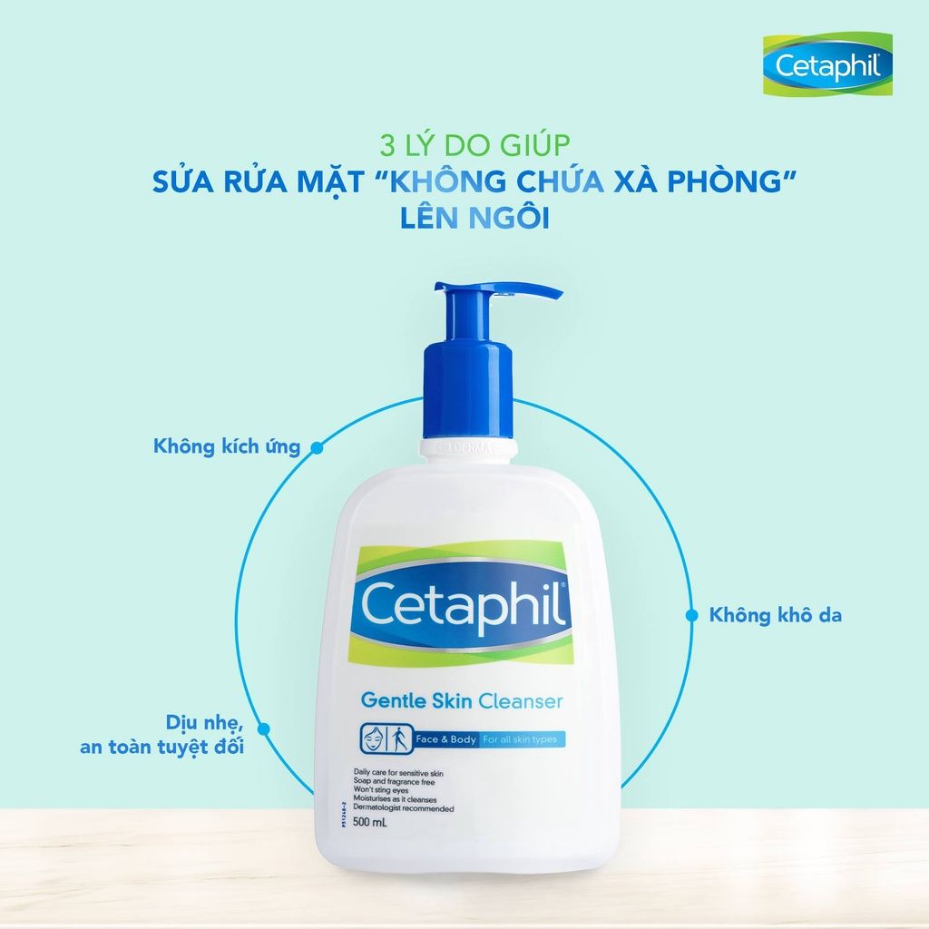 Sữa Rửa Mặt Dịu Nhẹ Cetaphil Gentle Skin Cleanser