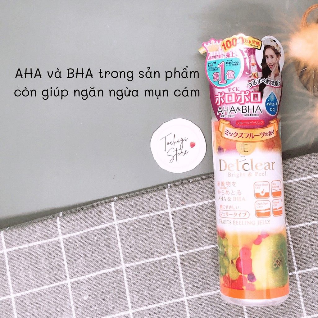 Gel tẩy tế bào chết Detclear Bright and Peel Nhật Bản