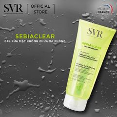 Gel rửa mặt cho da dầu mụn SVR Sebiaclear Gel Moussant