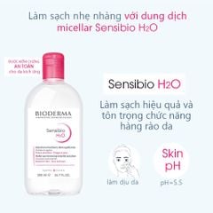 Nước Tẩy Trang Bioderma Dành Cho Da Nhạy Cảm Sensibio H2O