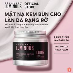 Mặt Nạ Bùn COLORKEY LUMINOUS Làm Sạch Da Không Gây Khô Da Khi Dùng 60g/hũ