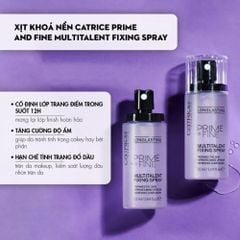 Xịt Khóa Nền Kiềm Dầu, Giữ Ẩm, Căng Bóng, Lâu Trôi Catrice Fixing Spray 50ml