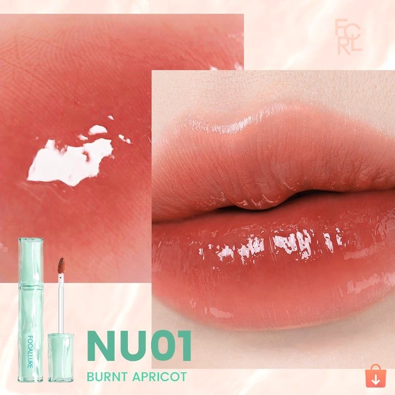 Son FOCALLURE Tint Siêu Căng Bóng Mọng Nước Lâu Trôi 2g