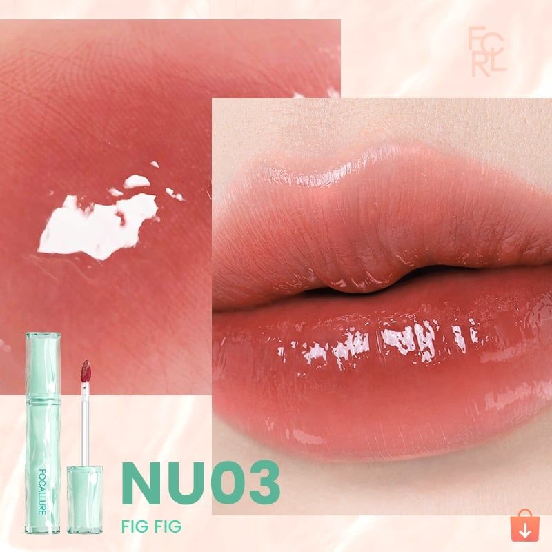 Son FOCALLURE Tint Siêu Căng Bóng Mọng Nước Lâu Trôi 2g