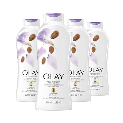 Sữa tắm Olay Daily Moisture Almond Milk B3 Complex Body Wash 650mL