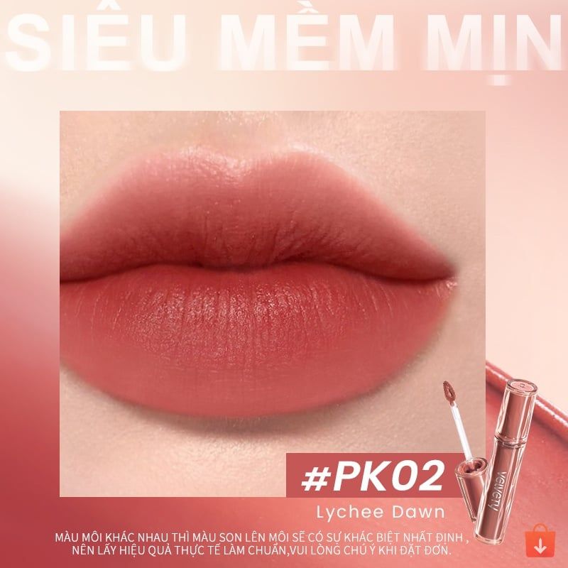 Son Kem Nhung Lì Focallure Airy Velvet Lipcream