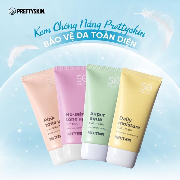 Kem Chống Nắng Pretty Skin Sun Cream SPF 50+ PA++++ 70ml