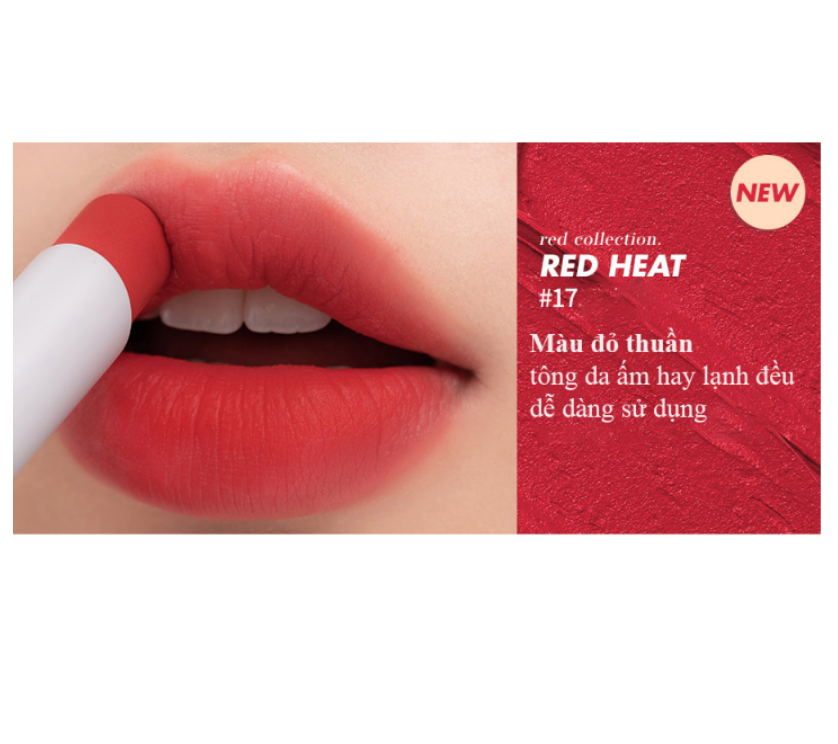 Son thỏi lì Romand Zero Matte Lipstick 3g