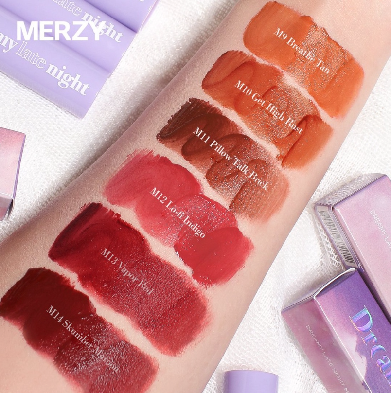 Son kem lì Merzy Dreamy Late Night Mellow Tint 4g