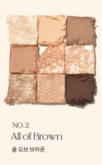 Bảng Phấn Mắt Unleashia Glitterpedia Eye Palette 9 Ô