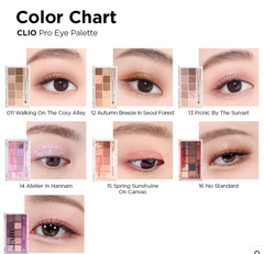 Bảng Phấn Mắt Clio Pro Eye Palette 10 ô
