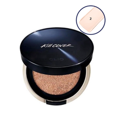 Phấn Nước Cushion Clio Kill Cover Founwear All New SPF50+ PA+++ Che Phủ Hoàn Hảo Lâu Trôi (Tặng kèm lõi)