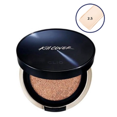 Phấn Nước Cushion Clio Kill Cover Founwear All New SPF50+ PA+++ Che Phủ Hoàn Hảo Lâu Trôi (Tặng kèm lõi)