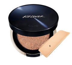 Phấn Nước Cushion Clio Kill Cover Founwear All New SPF50+ PA+++ Che Phủ Hoàn Hảo Lâu Trôi (Tặng kèm lõi)
