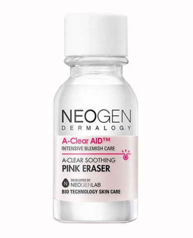 Dung Dịch Chấm Mụn Neogen Dermalogy A-Clear Soothing Pink Eraser Giảm Sưng Viêm Cấp Tốc 15ml