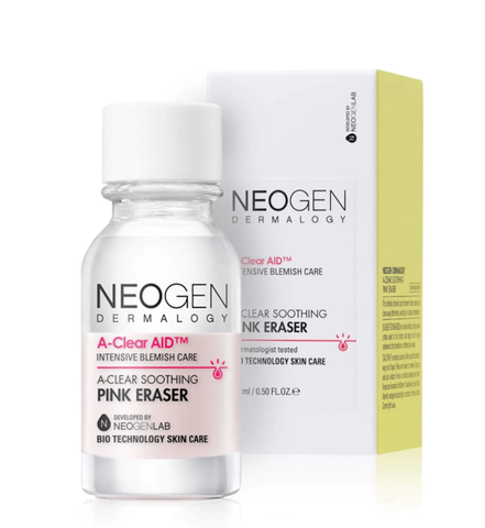 Dung Dịch Chấm Mụn Neogen Dermalogy A-Clear Soothing Pink Eraser Giảm Sưng Viêm Cấp Tốc 15ml