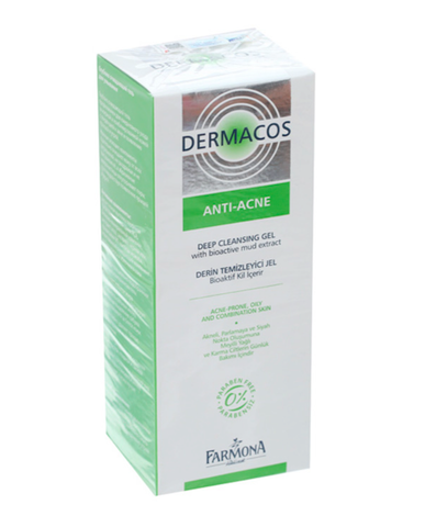 Sữa Rửa Mặt Dermacos Anti-Acne Deep Cleansing Gel 150ml