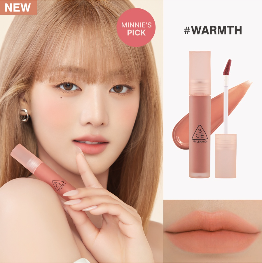 Son Kem 3CE Blur Water Tint Cho Viền Môi Mờ Ảo 4.6g