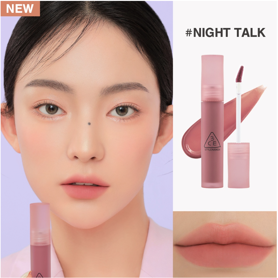 Son Kem 3CE Blur Water Tint Cho Viền Môi Mờ Ảo 4.6g